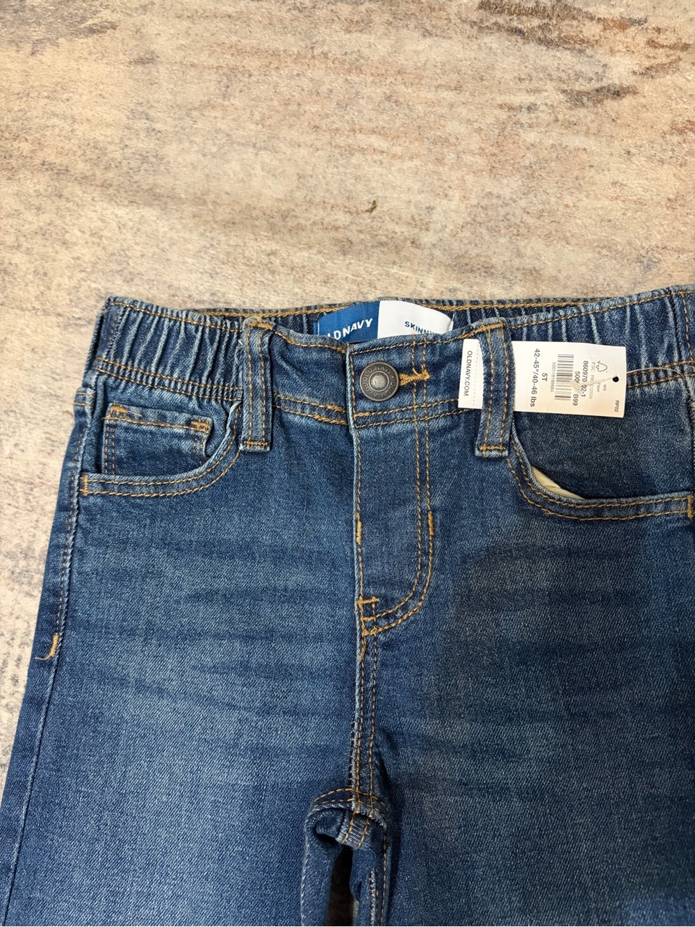 Old Navy 5T Girls Skinny Jeans with pull on waist